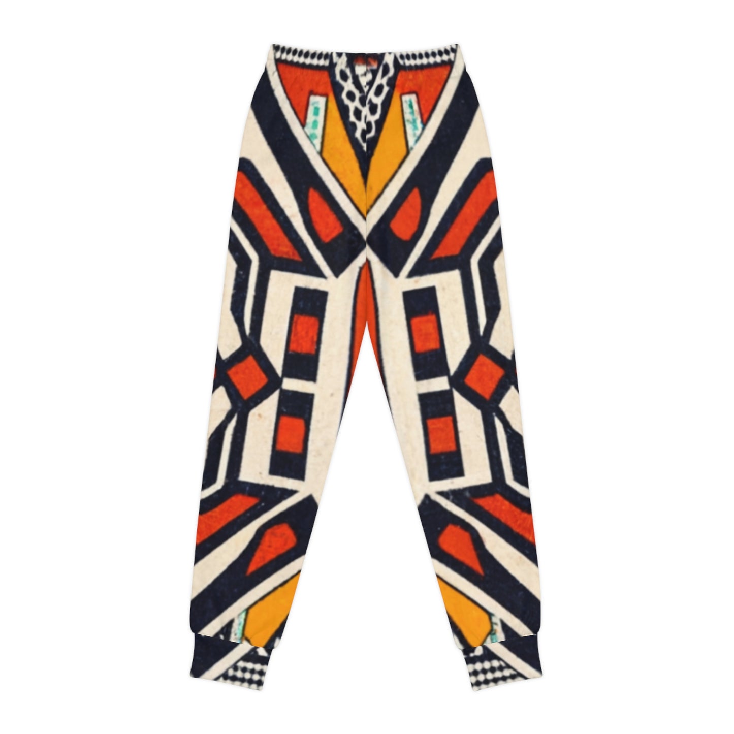 Unisex Youth Joggers - Cultural Mosaic Design