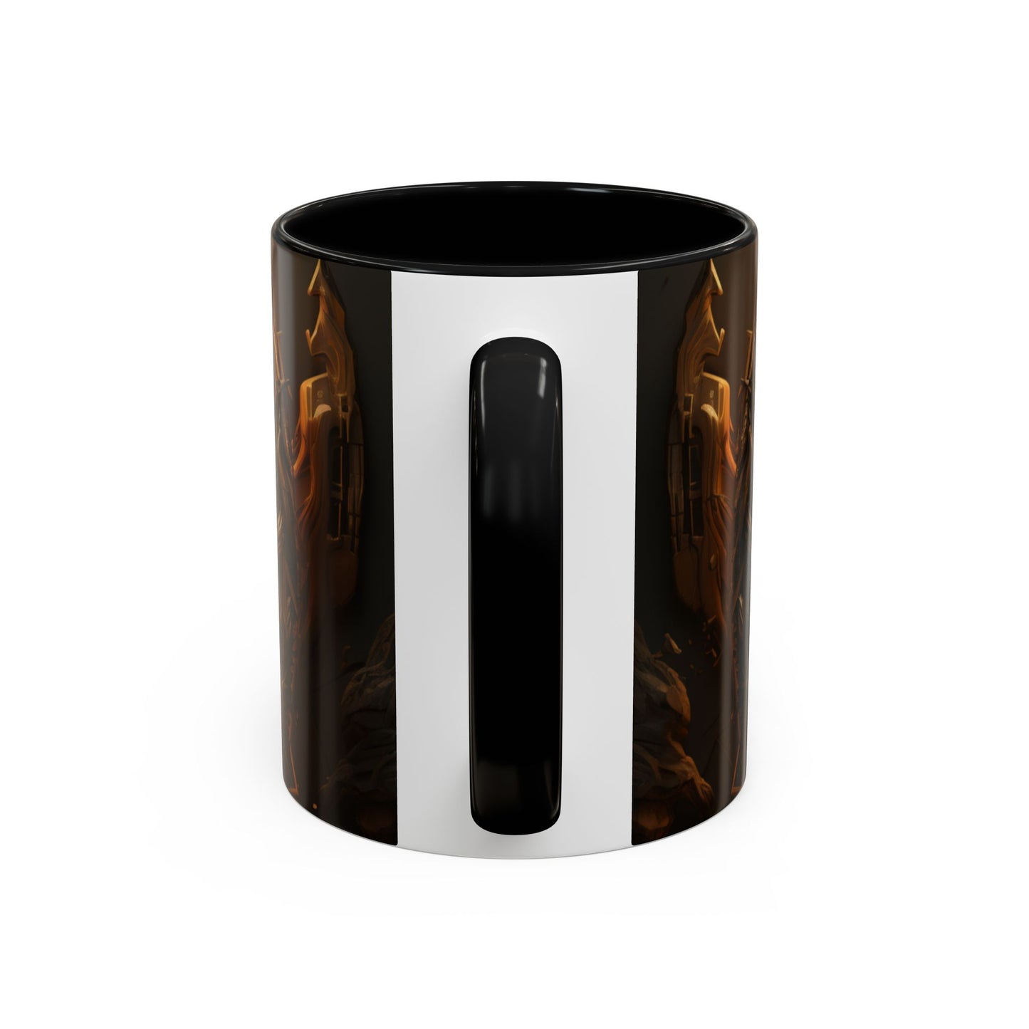 Accent Coffee Mug, 11oz - Lion of Majesty Design