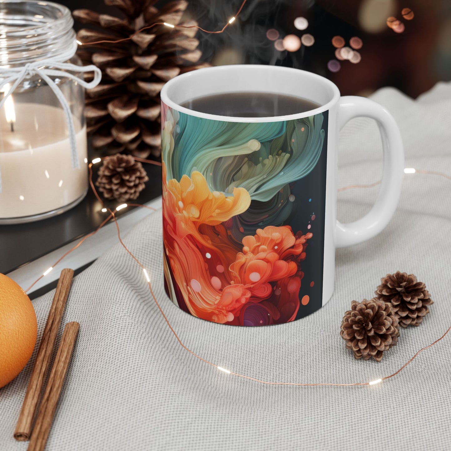 Ceramic Mug 11oz - Hope Clouds - Psalm 36:5