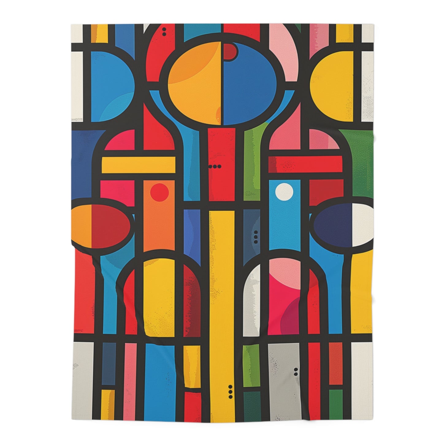 Baby Swaddle Blanket - Angolan Retro Design