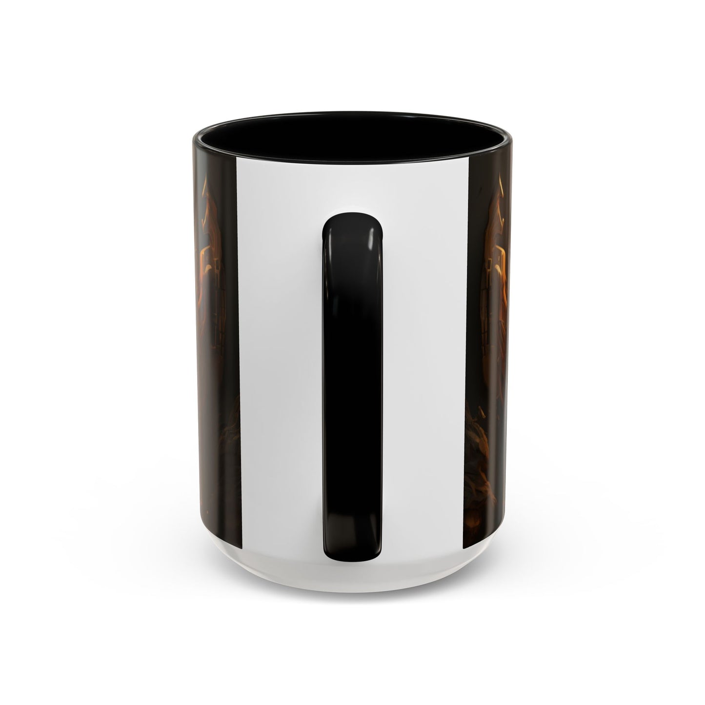 Accent Coffee Mug, 11oz - Lion of Majesty Design