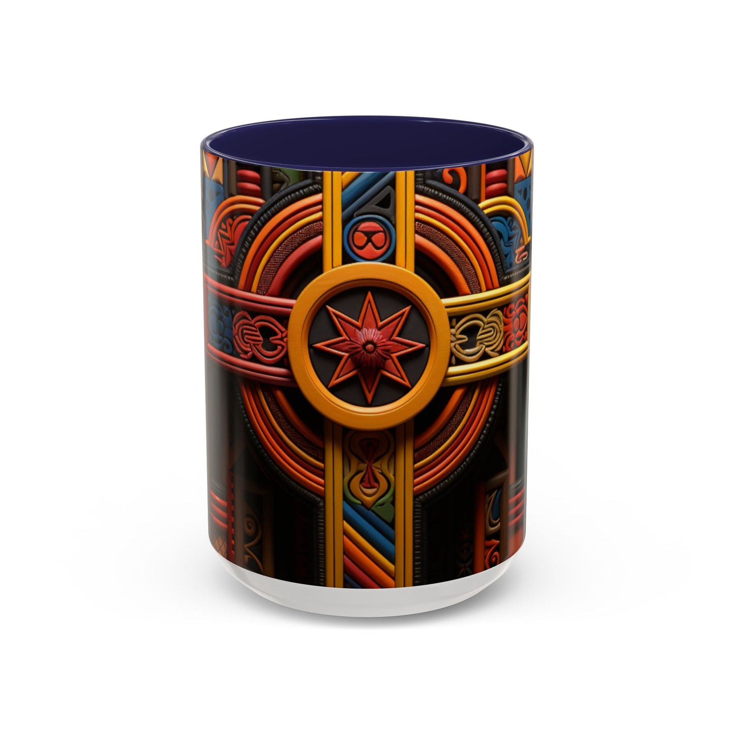 Accent Coffee Mug, 11oz - Crossroads of Unity Design
