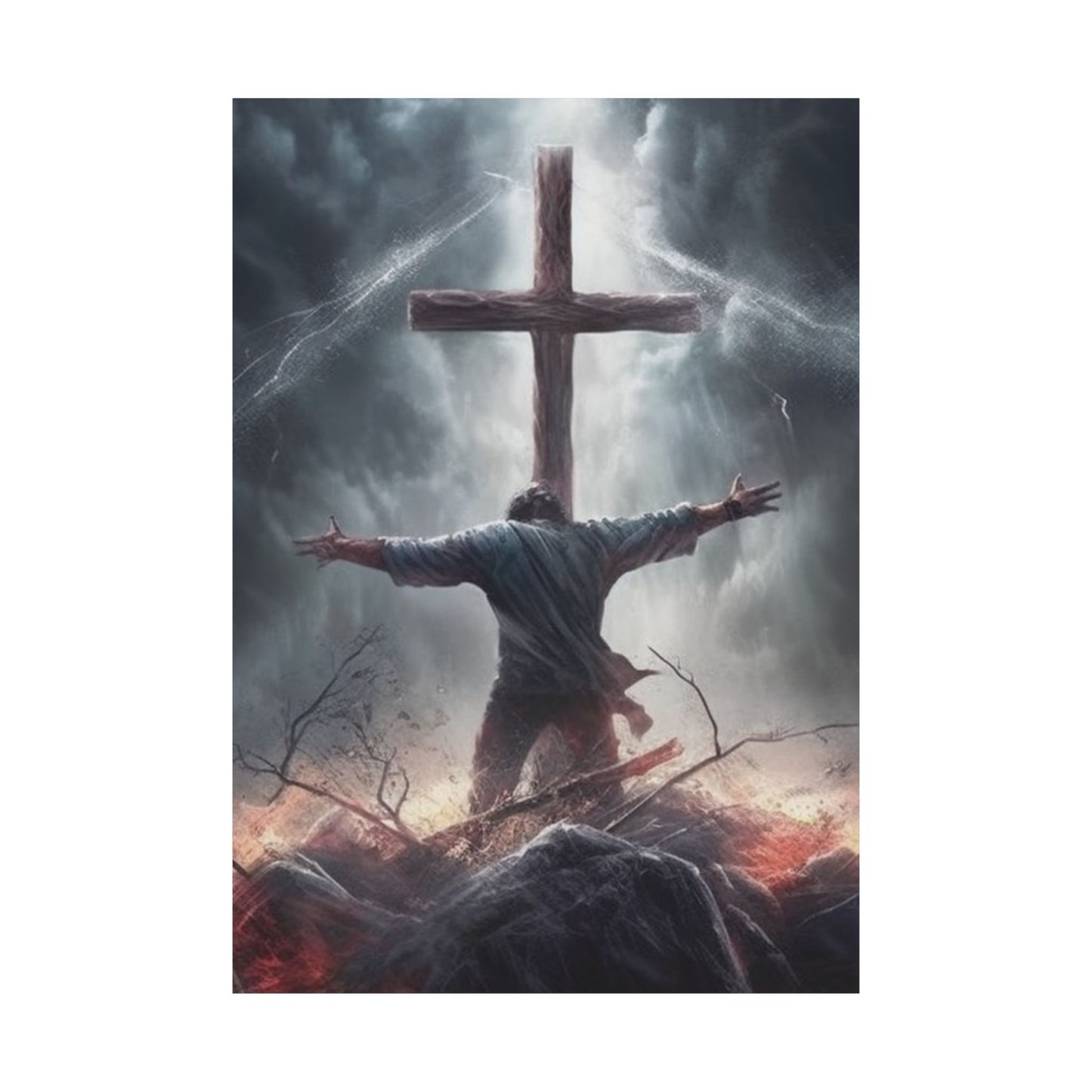 Matte Vertical Posters -Stand Firm