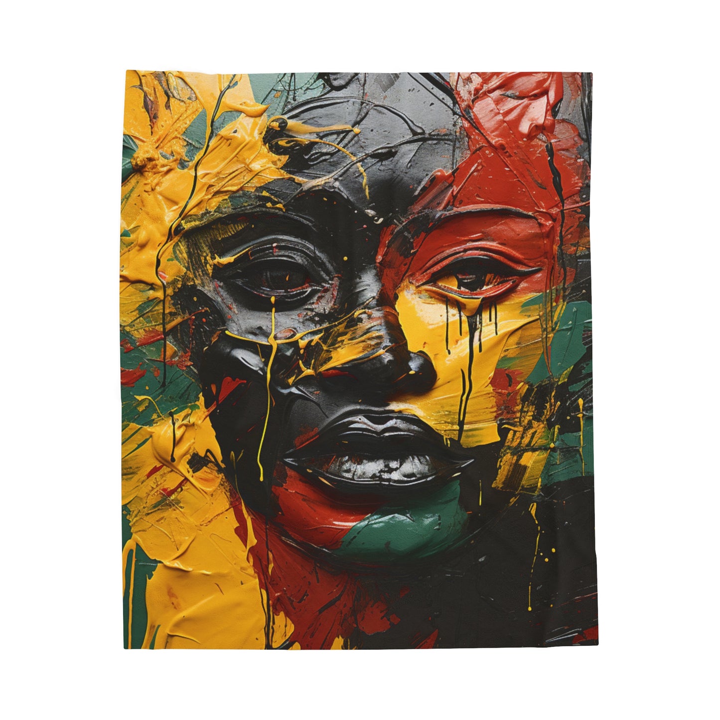 Velveteen Plush Blanket - Resilient Beauty Design