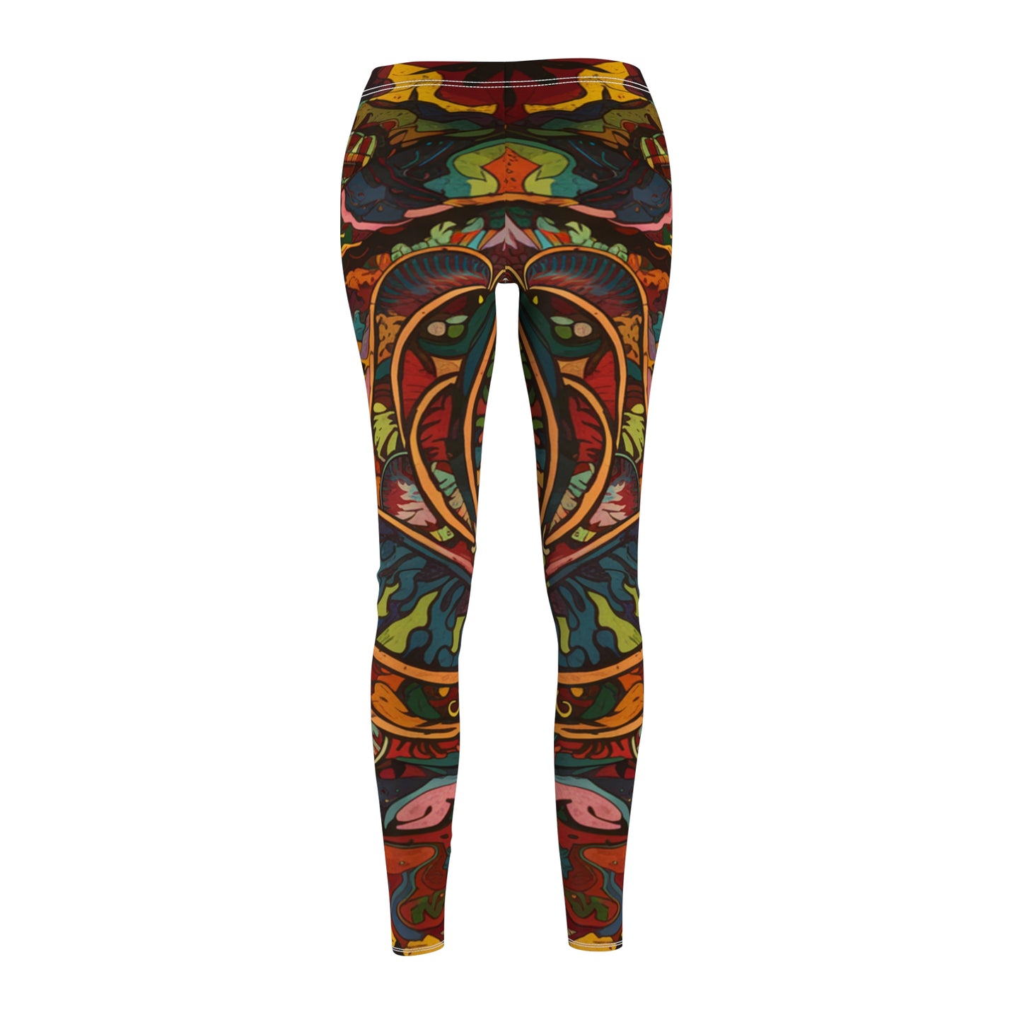 Women's Cut & Sew Casual Leggings - Radiance of Faith Design