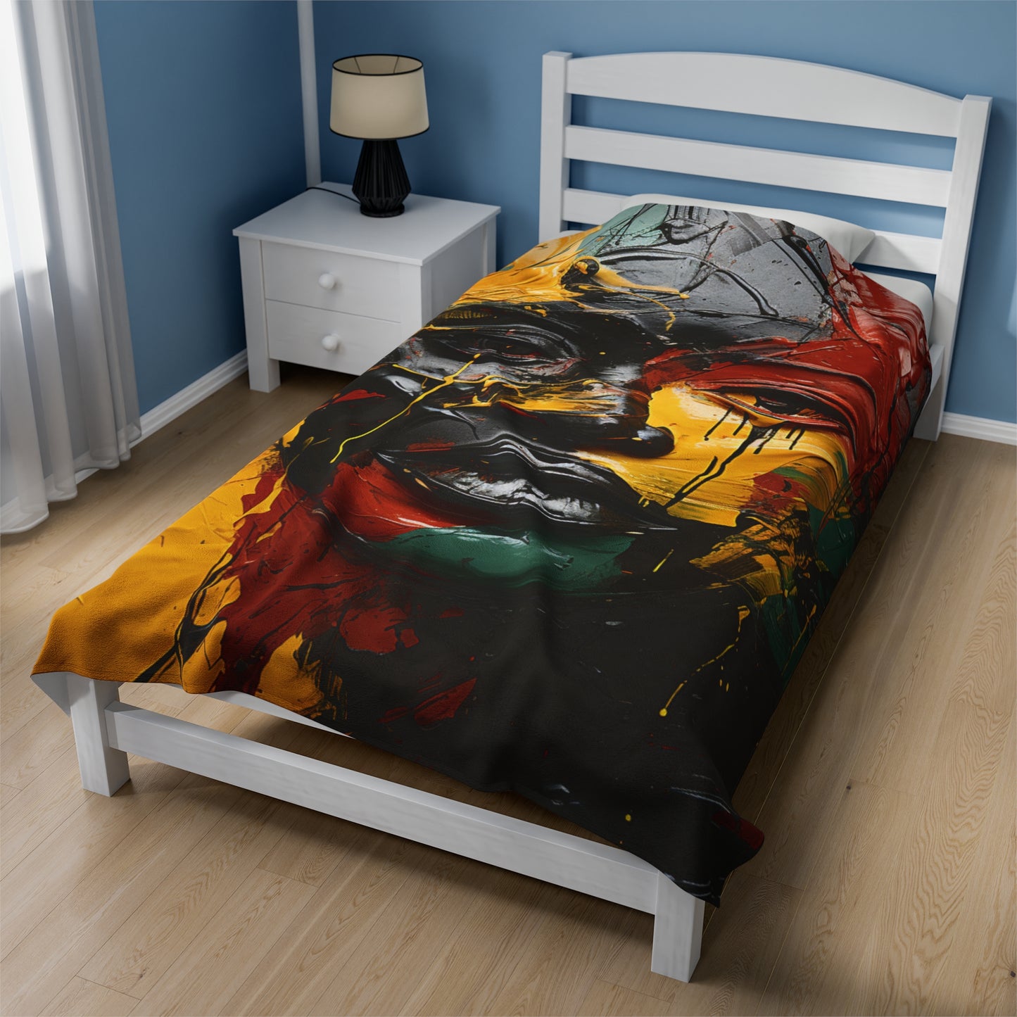 Velveteen Plush Blanket - Resilient Beauty Design
