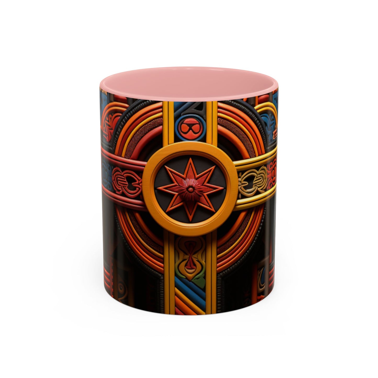 Accent Coffee Mug, 11oz - Crossroads of Unity Design