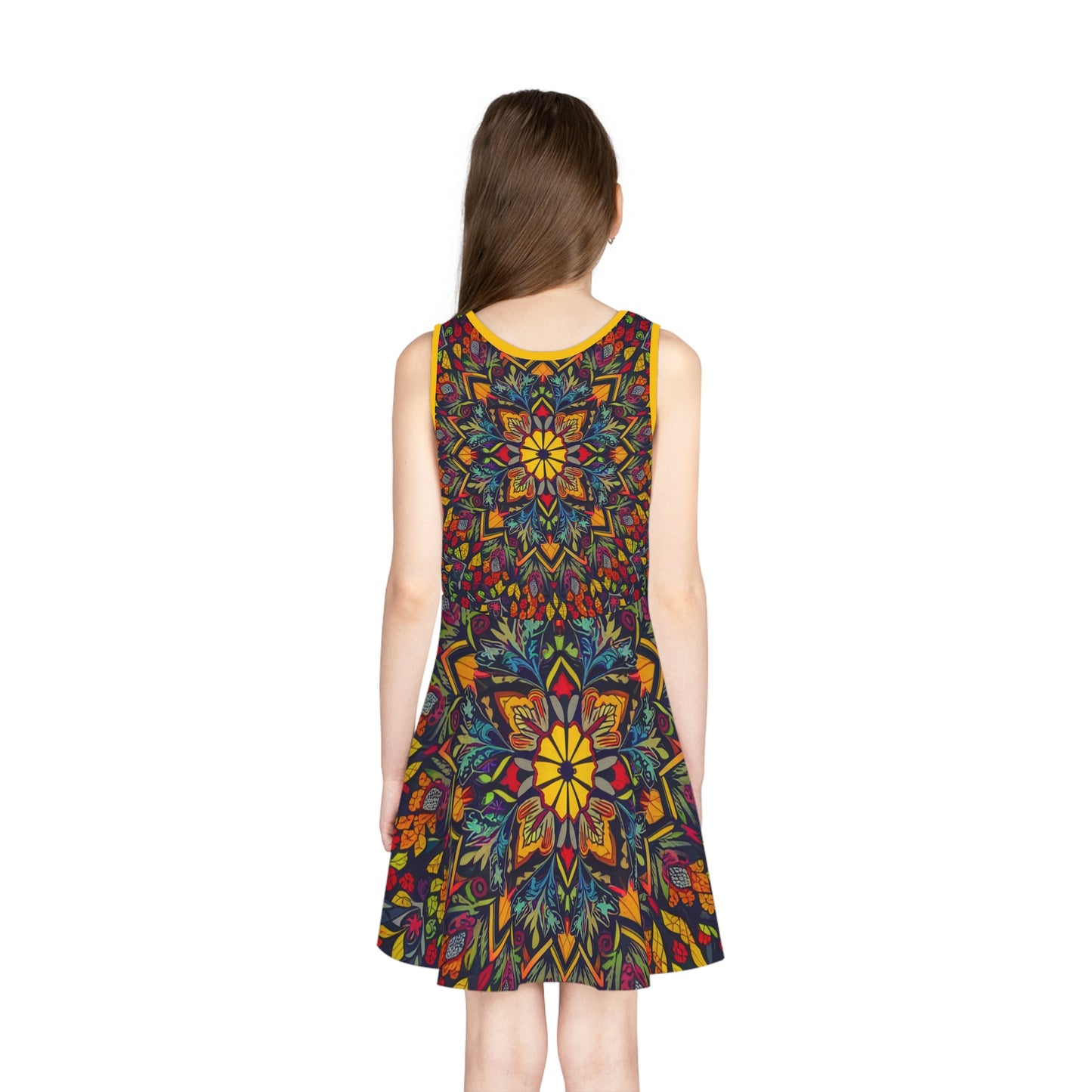 Girls' Sleeveless Sundress - Heavenly Flowers