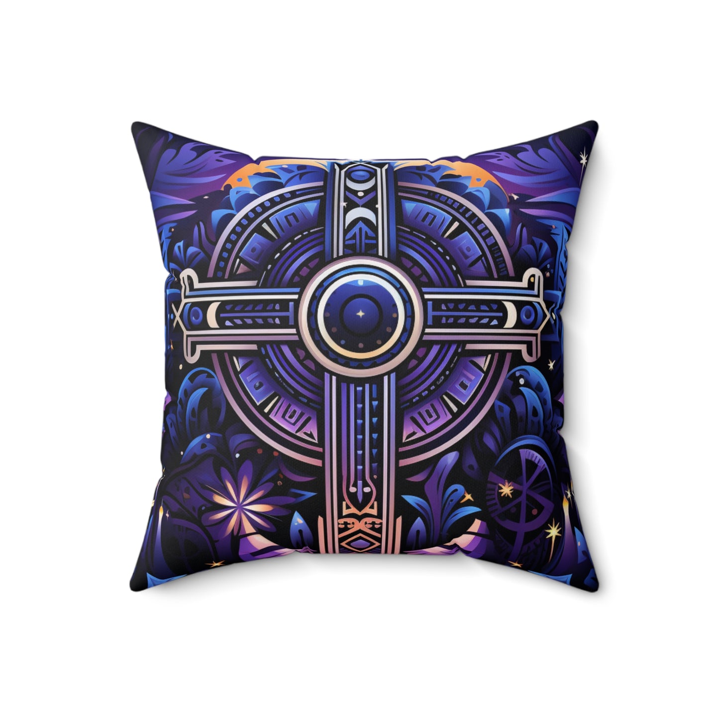 Spun Polyester Square Pillow - Redeemed Design