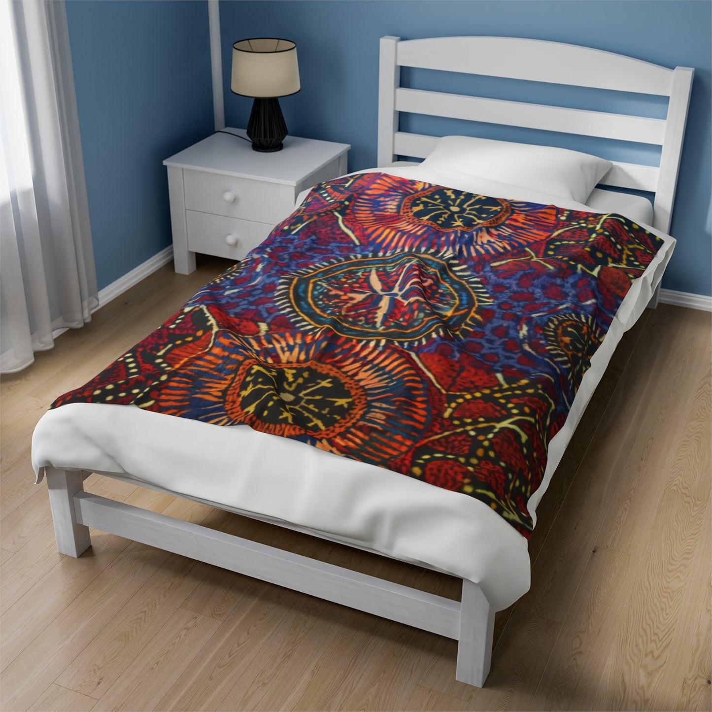 Velveteen Plush Blanket - Matopos Design