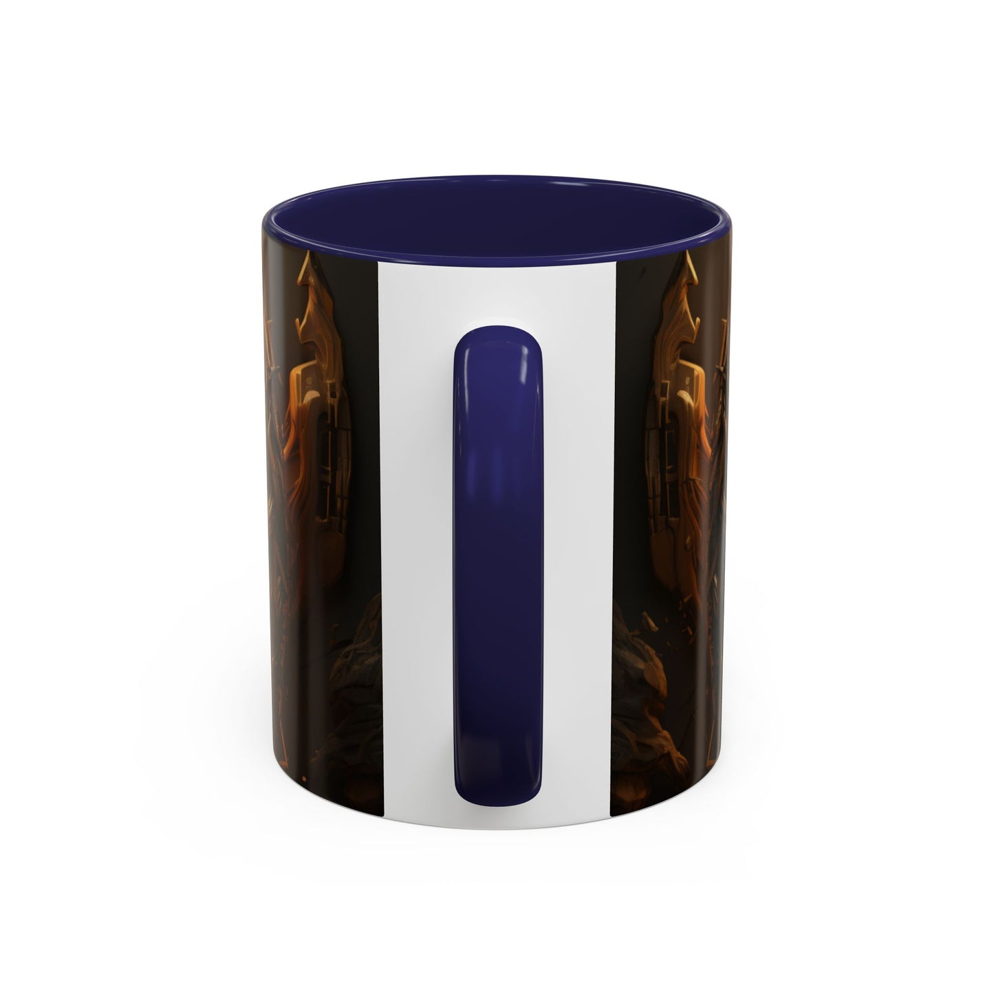 Accent Coffee Mug, 11oz - Lion of Majesty Design