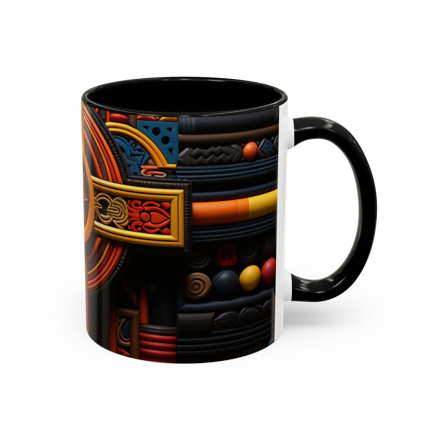Accent Coffee Mug, 11oz - Crossroads of Unity Design