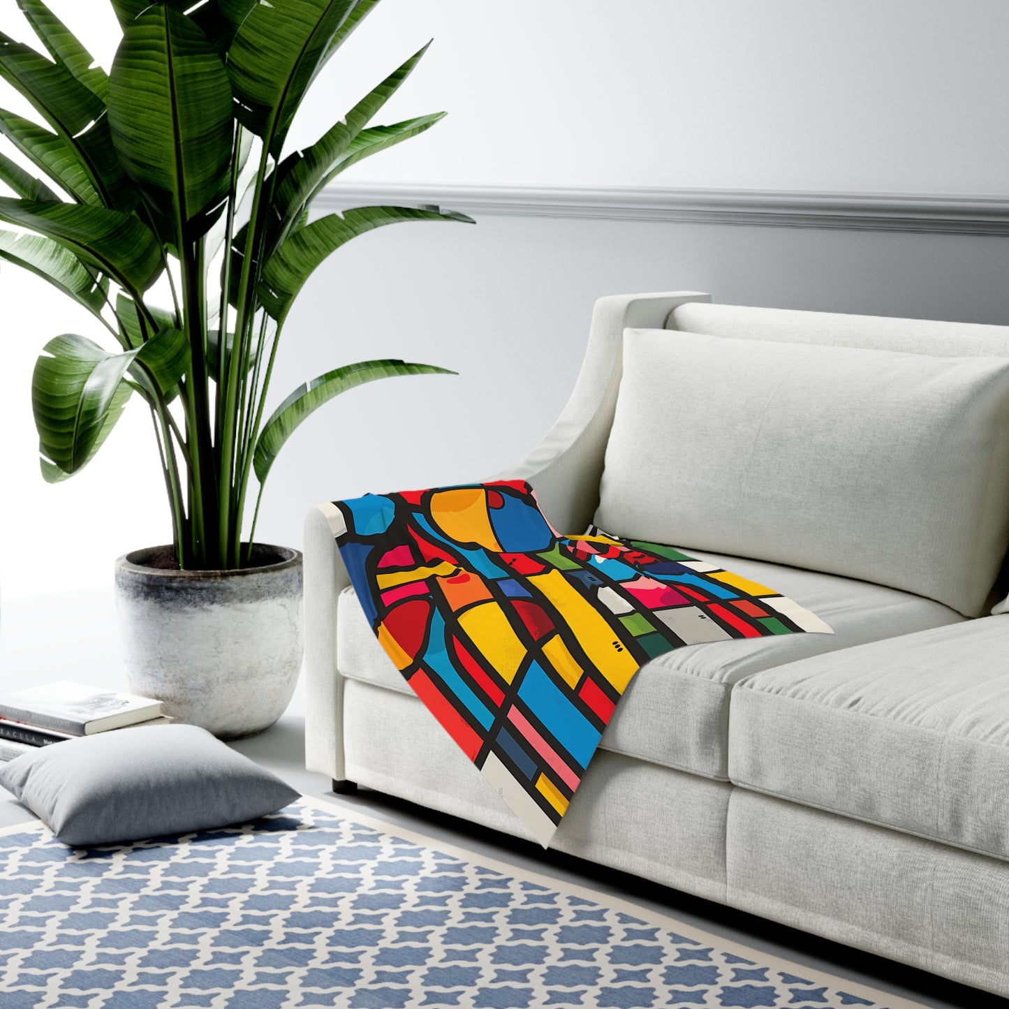 Baby Swaddle Blanket - Angolan Retro Design
