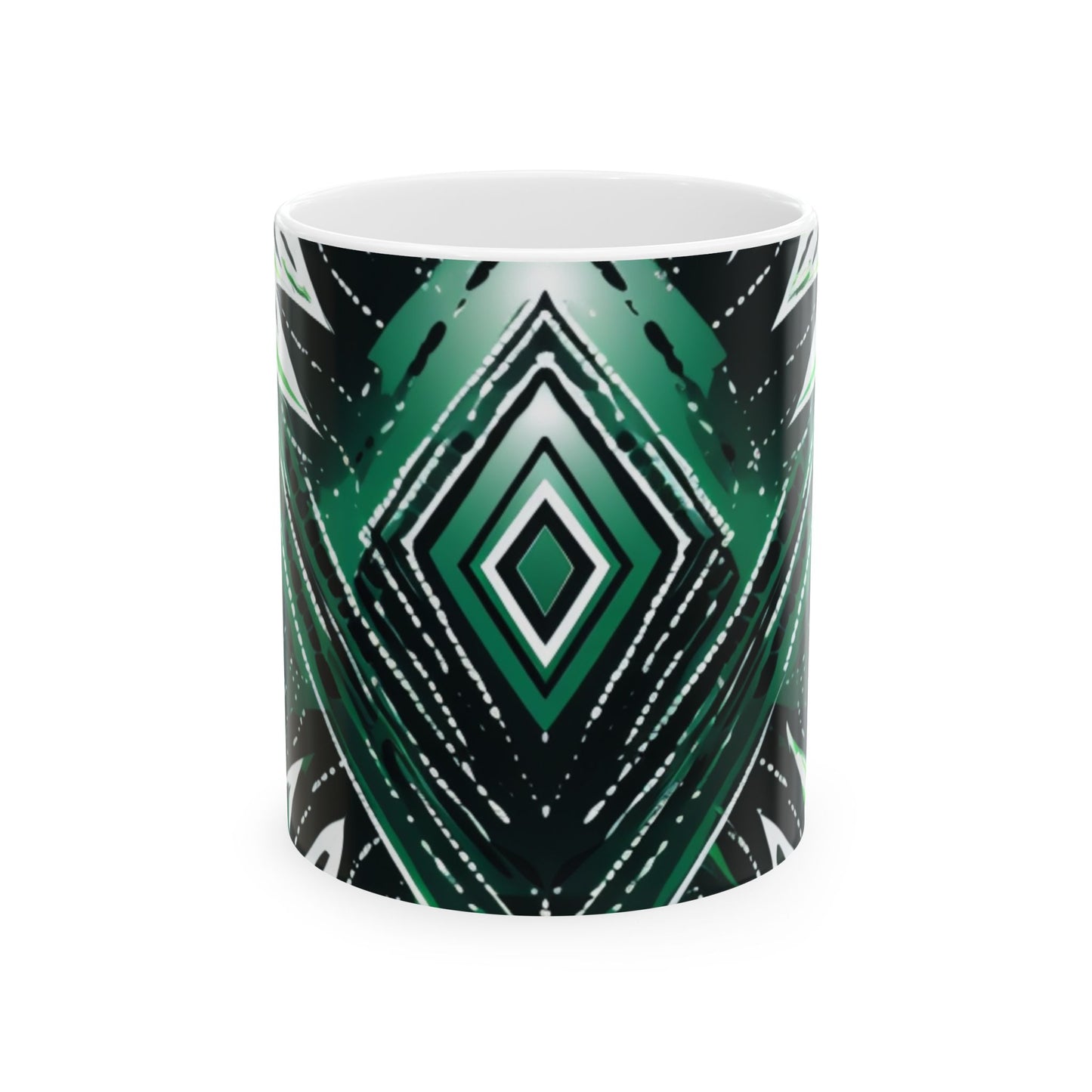 Ceramic Mug 11oz - Naija Tye Dye Design