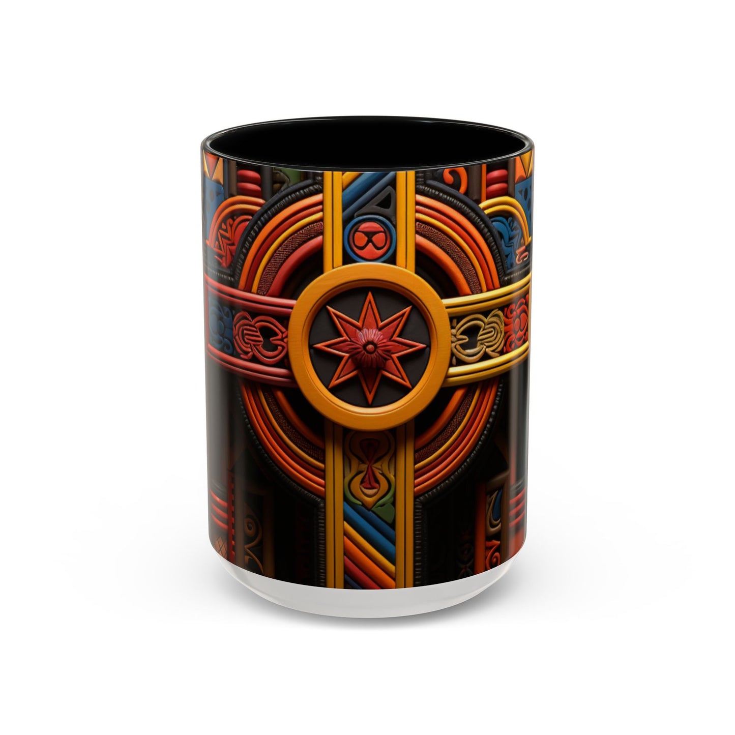 Accent Coffee Mug, 11oz - Crossroads of Unity Design