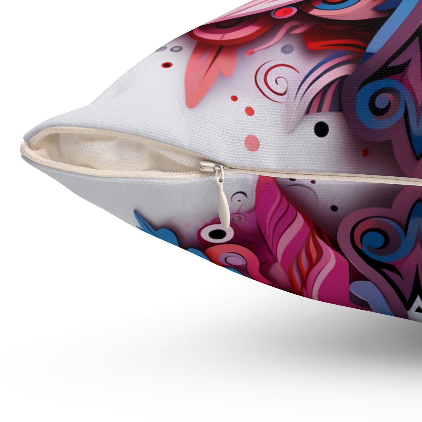 Spun Polyester Square Pillow - Hope Cross