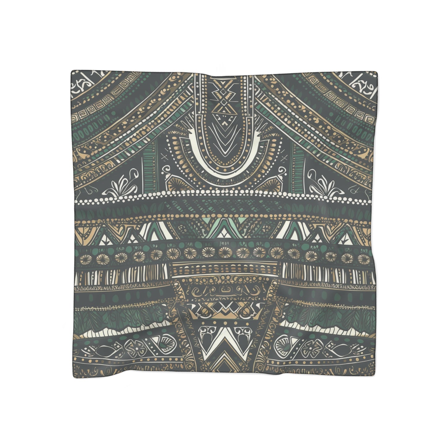 Unisex Poly Scarf - Ibrahim Dream Design