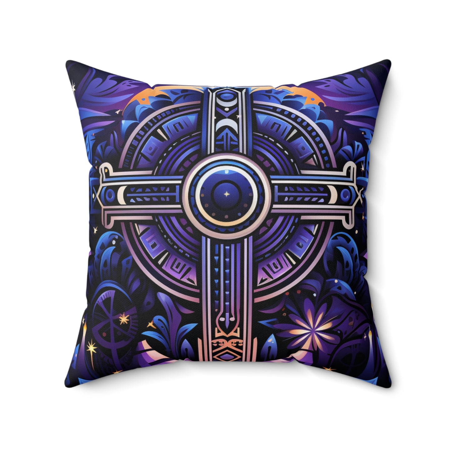 Spun Polyester Square Pillow - Redeemed Design
