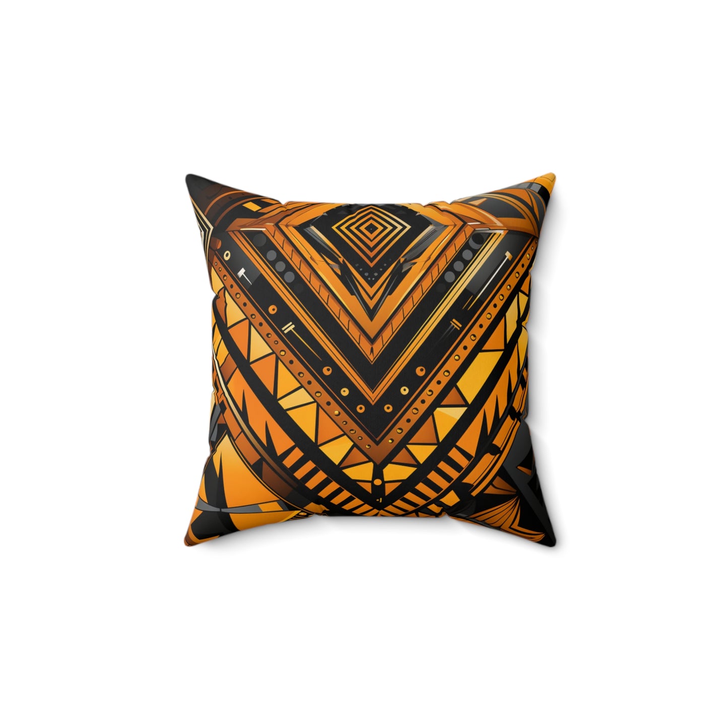Spun Polyester Square Pillow - Luz, Design - Angola
