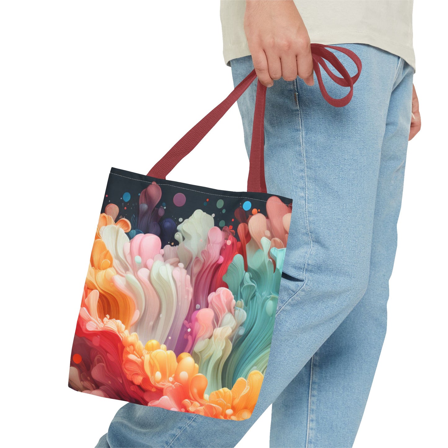 Tote Bag - Hope Waves - Hope Swirls Design