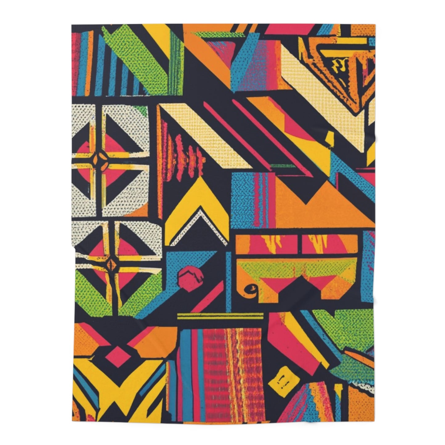 Baby Swaddle Blanket - Limpopo Collage Design