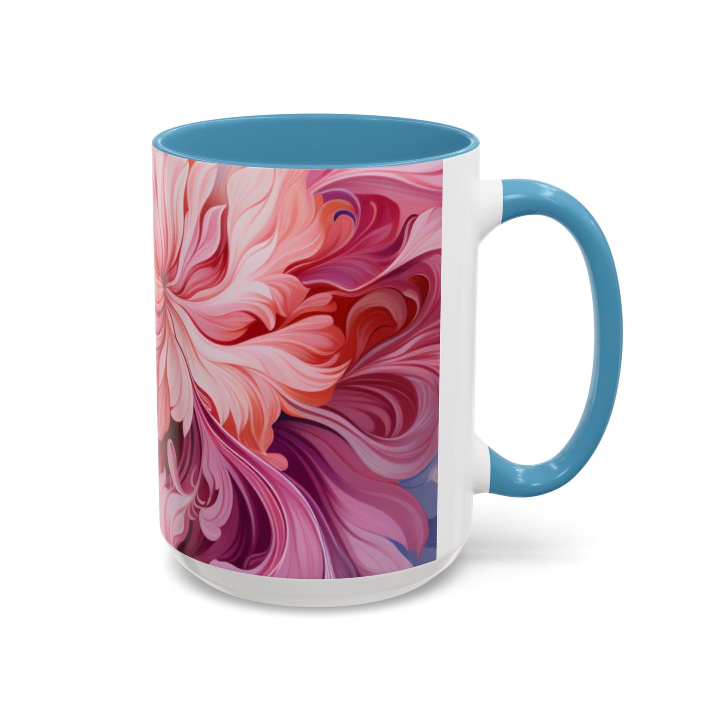 Accent Coffee Mug, 11oz - Hope flowers