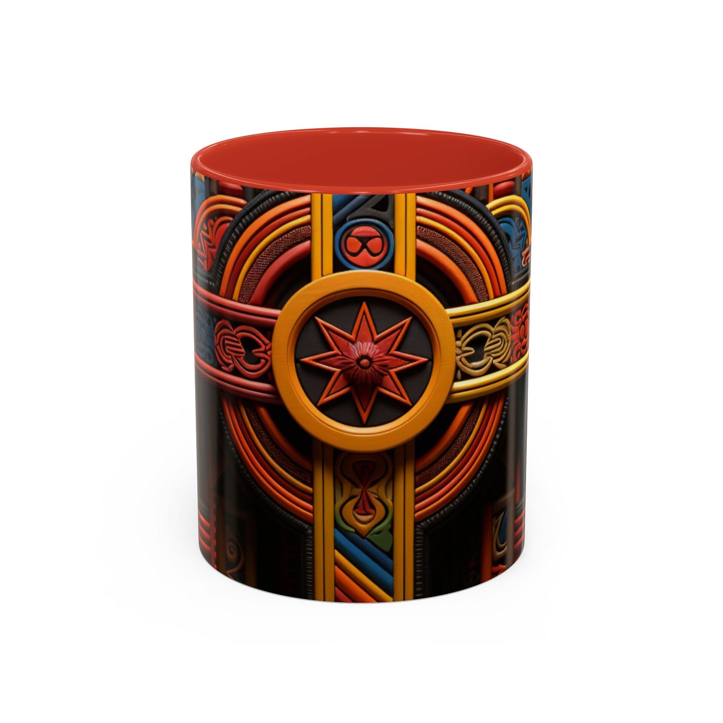 Accent Coffee Mug, 11oz - Crossroads of Unity Design