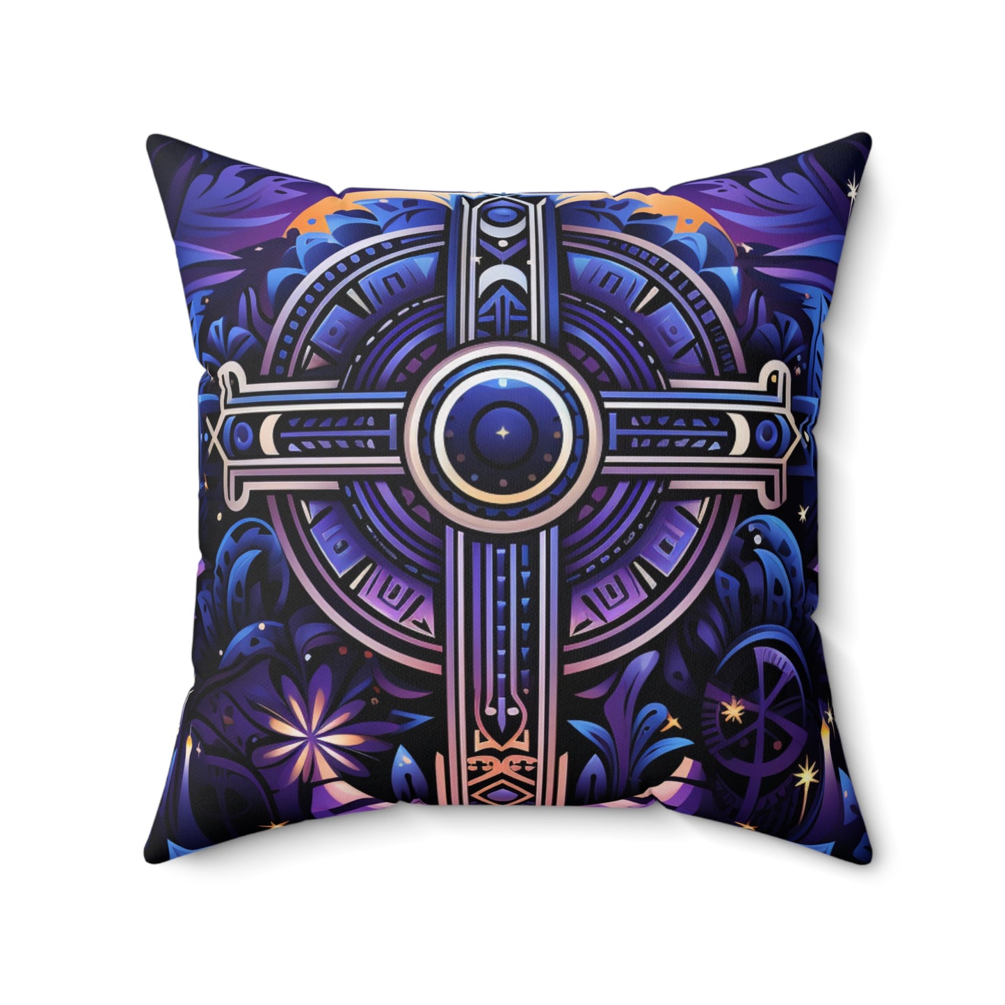 Spun Polyester Square Pillow - Redeemed Design