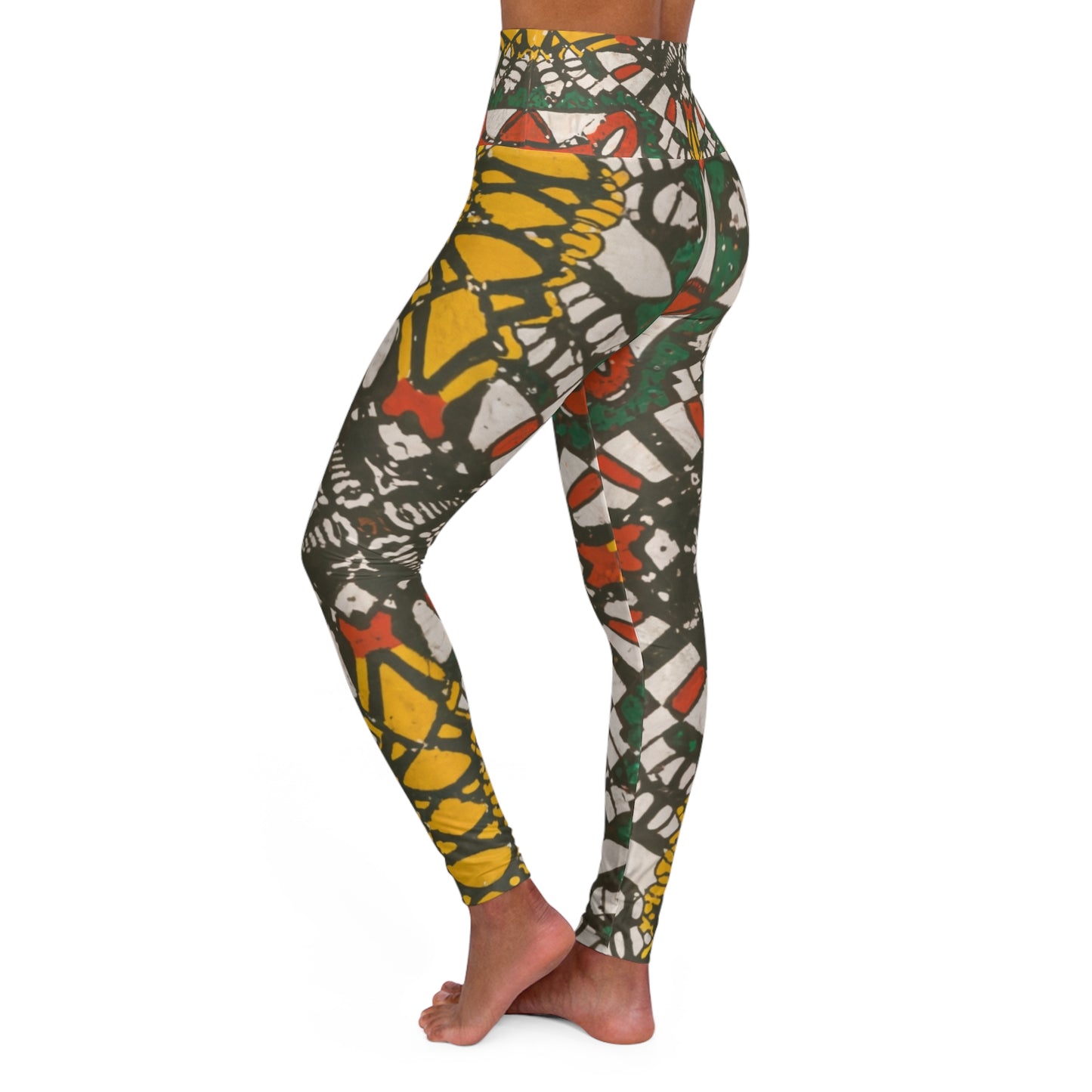 High Waisted Leggings - Threads of Mercy Design