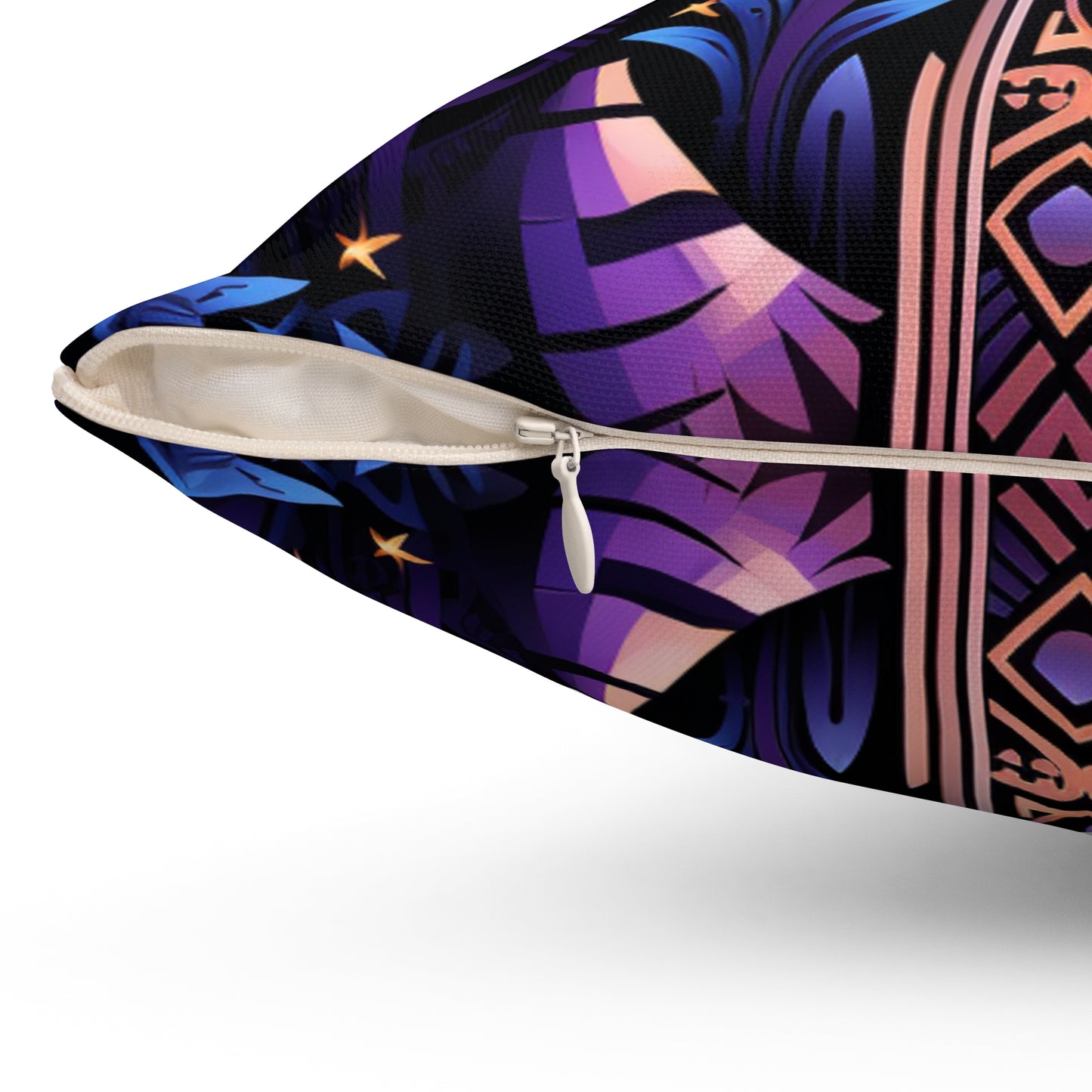 Spun Polyester Square Pillow - Redeemed Design