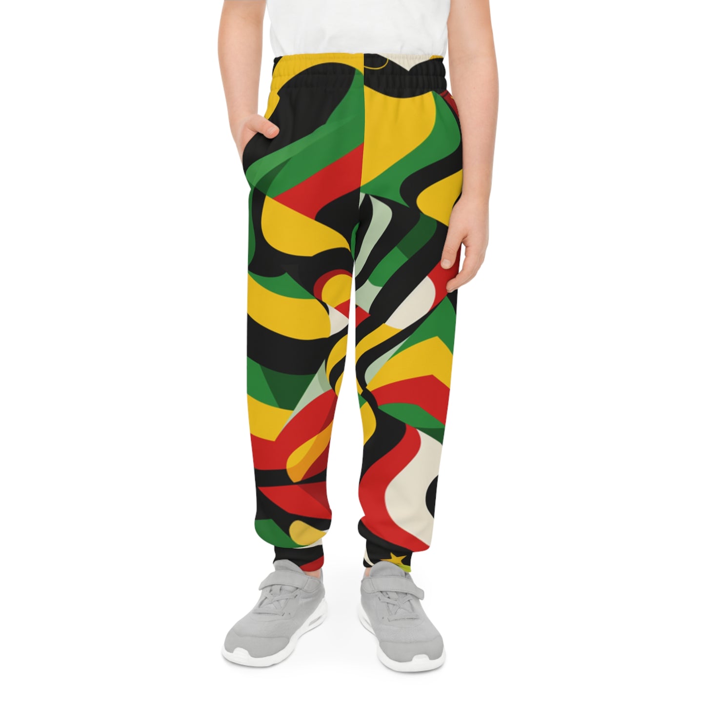Unisex Youth Joggers - Unity Tapestry Design