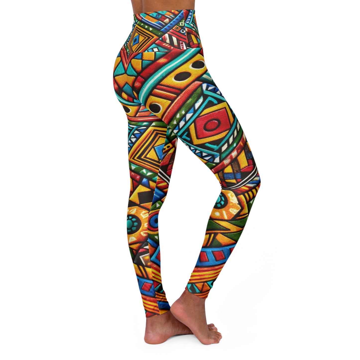 High Waisted Leggings - Zalaleia Design