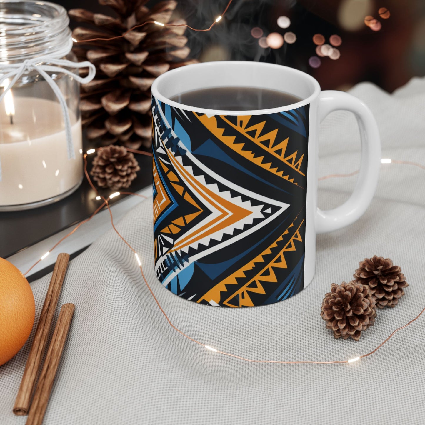 Ceramic Mug 11oz - Bukhosi Design