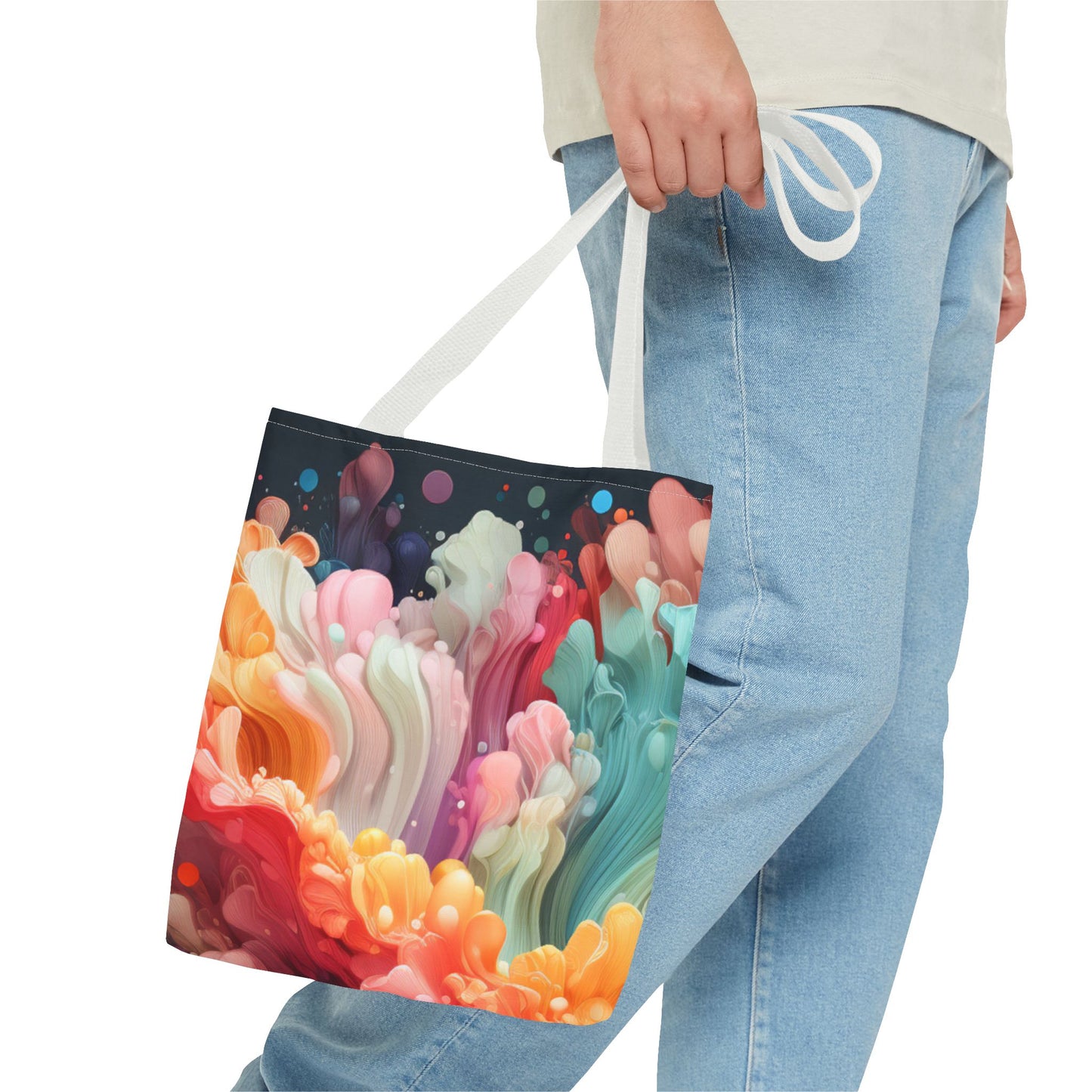 Tote Bag - Hope Waves - Hope Swirls Design