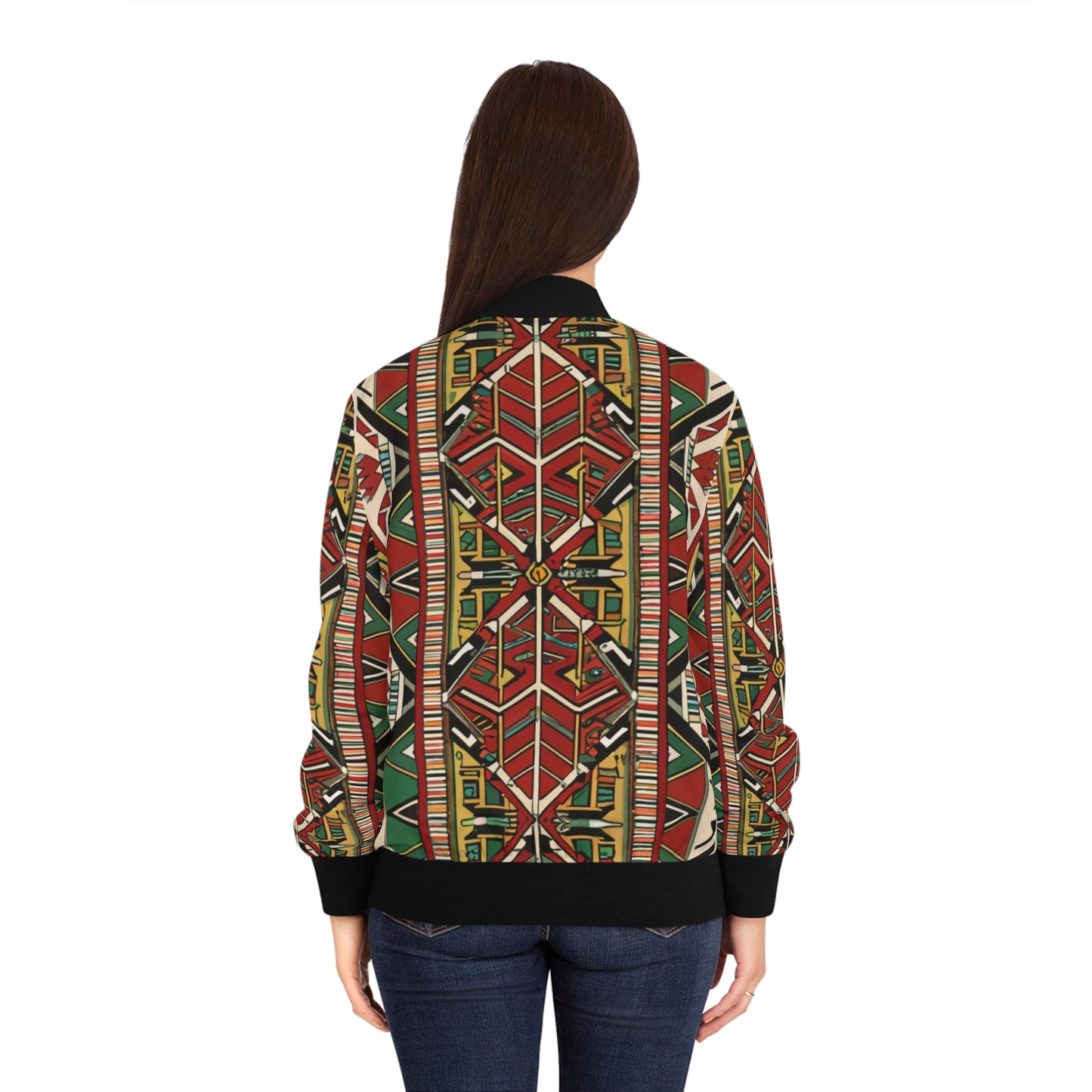 Women's Bomber Jacket - Guiding Path Design