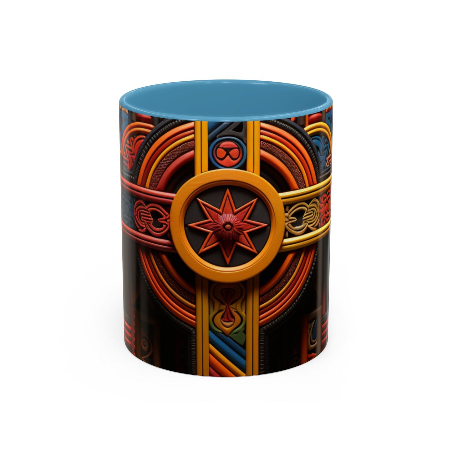 Accent Coffee Mug, 11oz - Crossroads of Unity Design