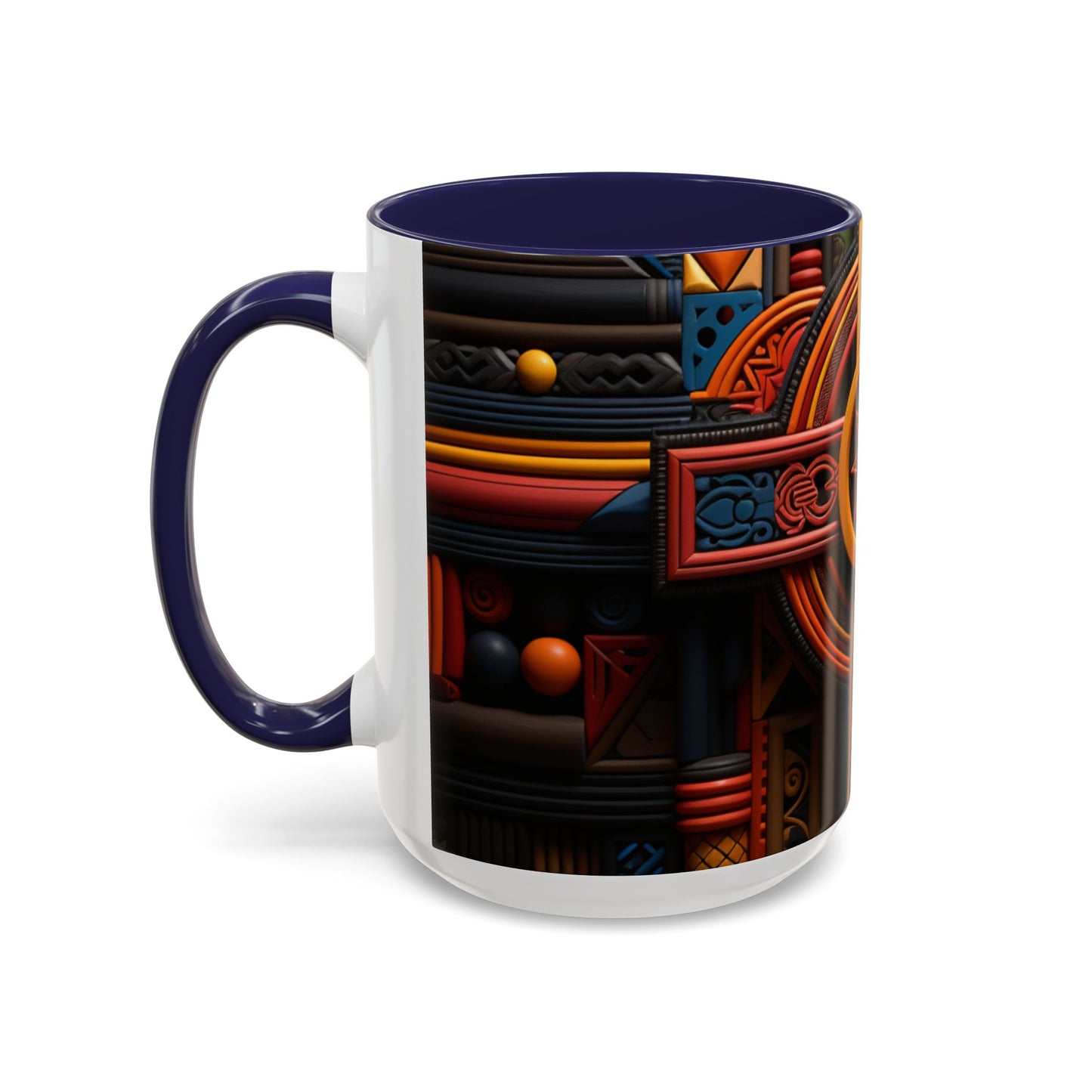 Accent Coffee Mug, 11oz - Crossroads of Unity Design