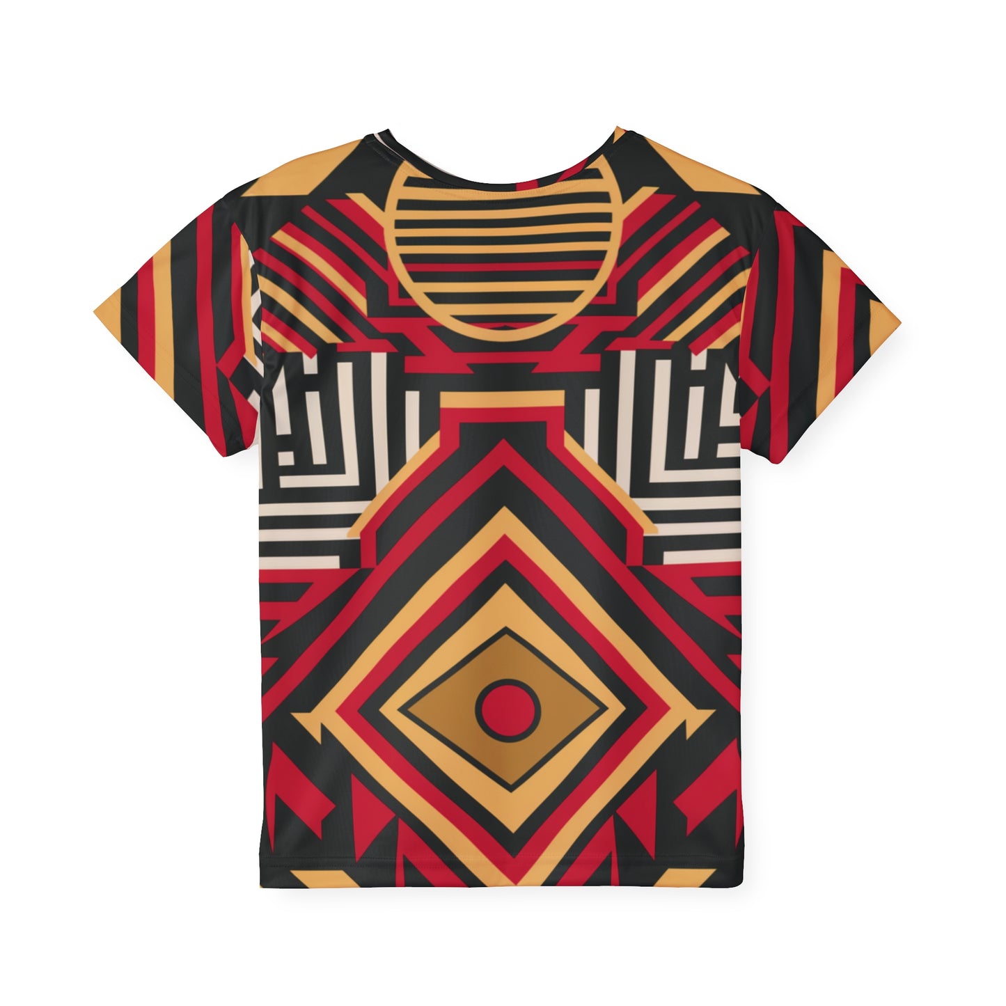 Kids Sports Jersey - Eternal Circle Design