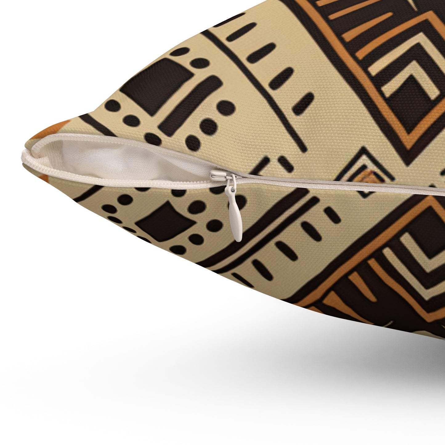 Spun Polyester Square Pillow - Kalahari Accord Design