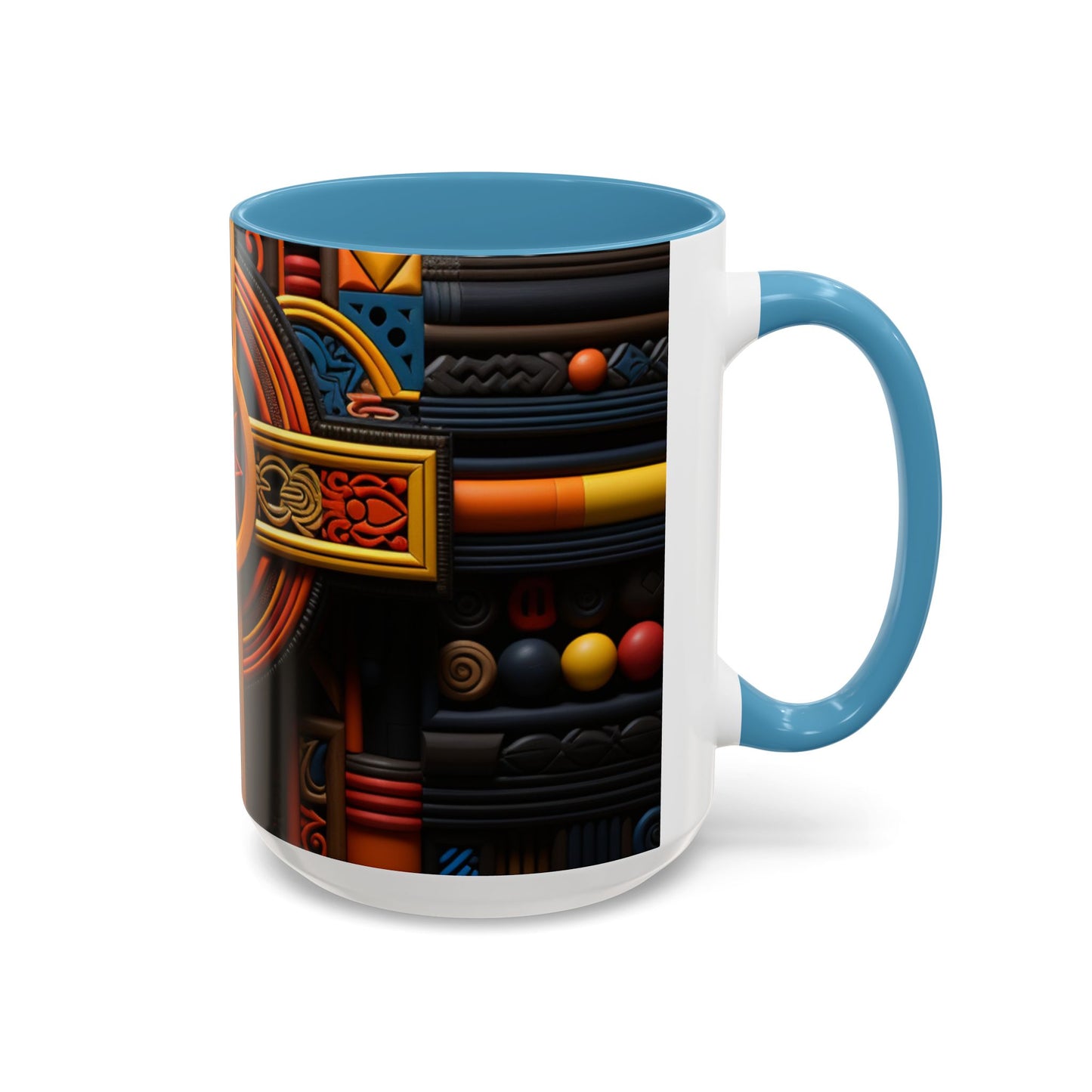 Accent Coffee Mug, 11oz - Crossroads of Unity Design