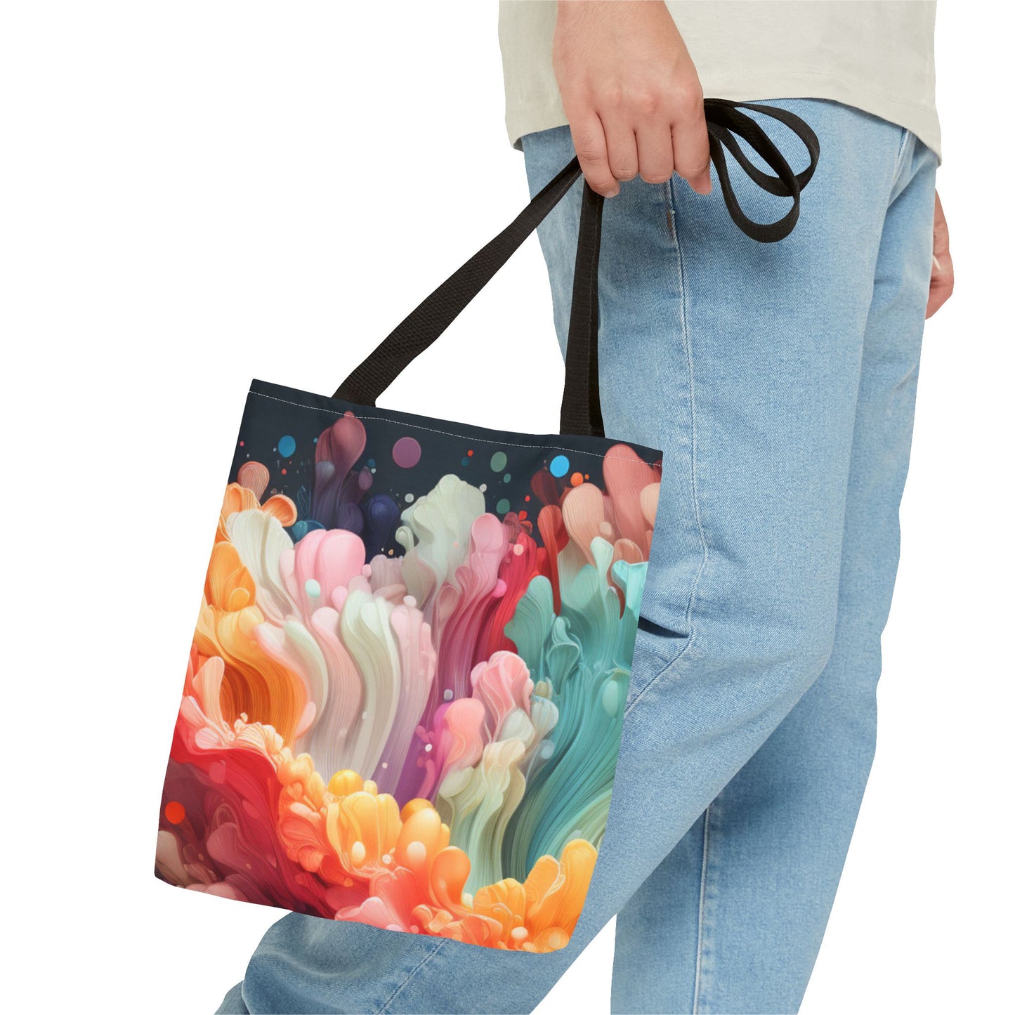 Tote Bag - Hope Waves - Hope Swirls Design