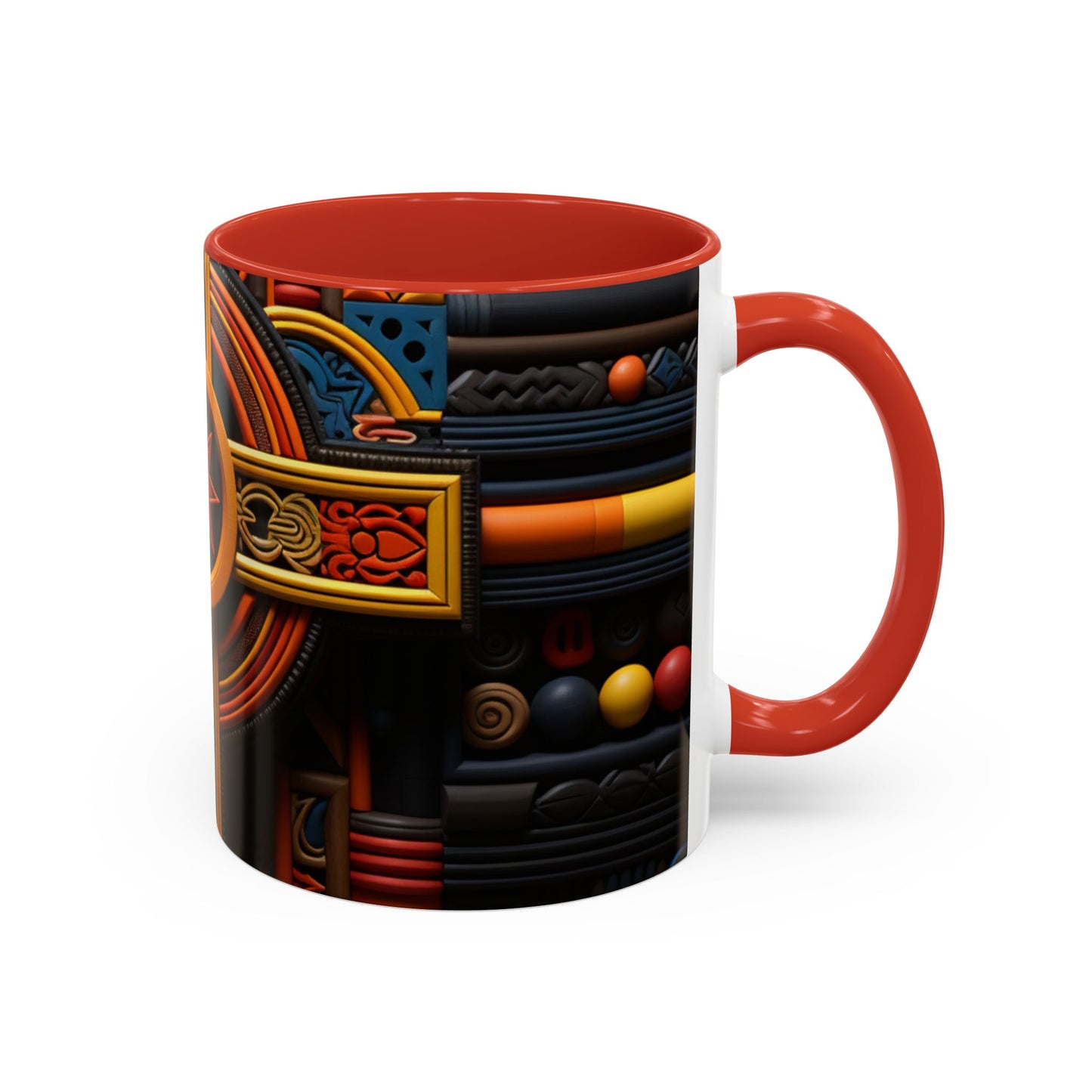 Accent Coffee Mug, 11oz - Crossroads of Unity Design