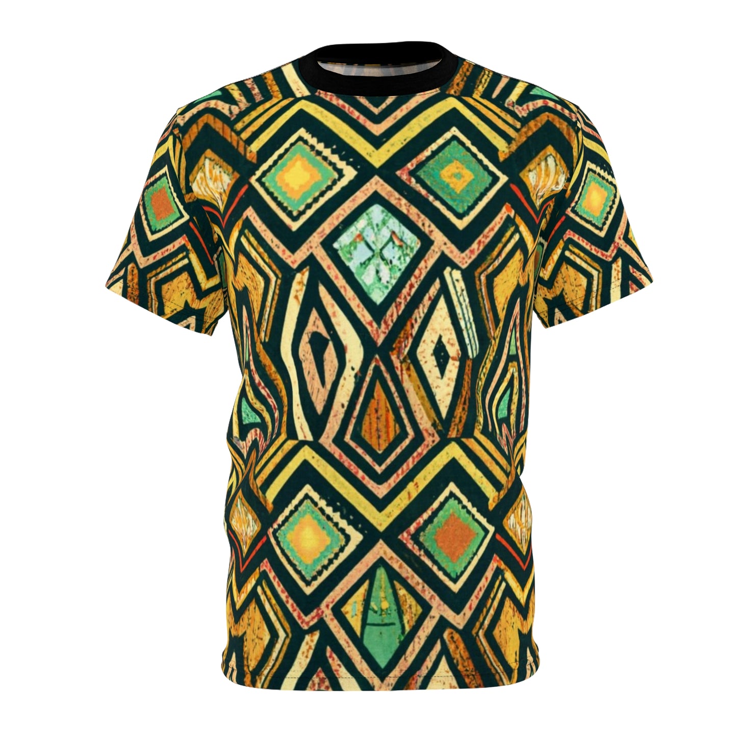 Unisex Cut & Sew Tee - African Psalm Design