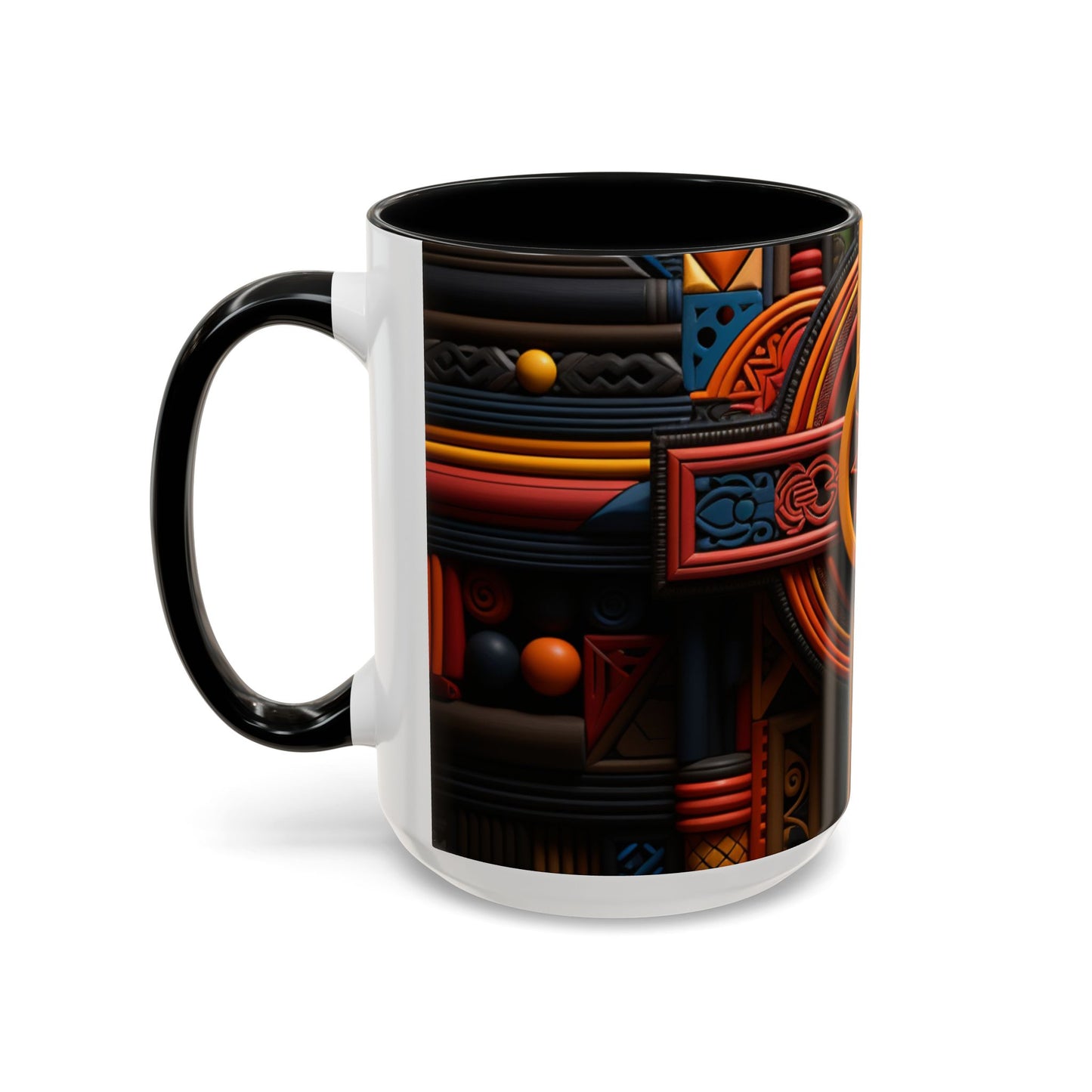 Accent Coffee Mug, 11oz - Crossroads of Unity Design