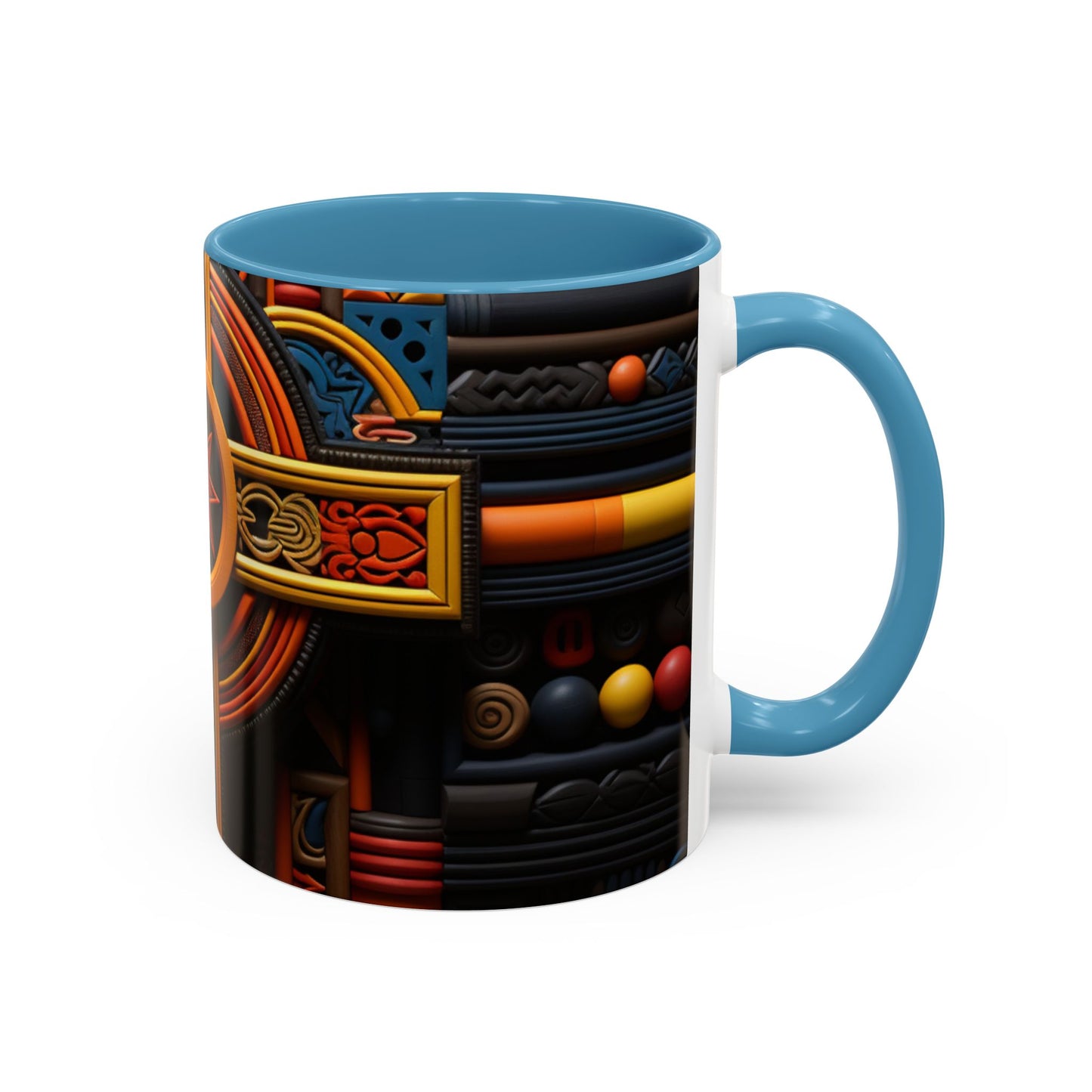 Accent Coffee Mug, 11oz - Crossroads of Unity Design