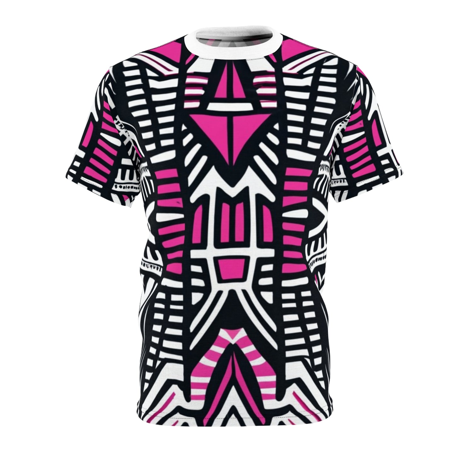 Unisex Cut & Sew Tee (AOP) Nkumbu Design