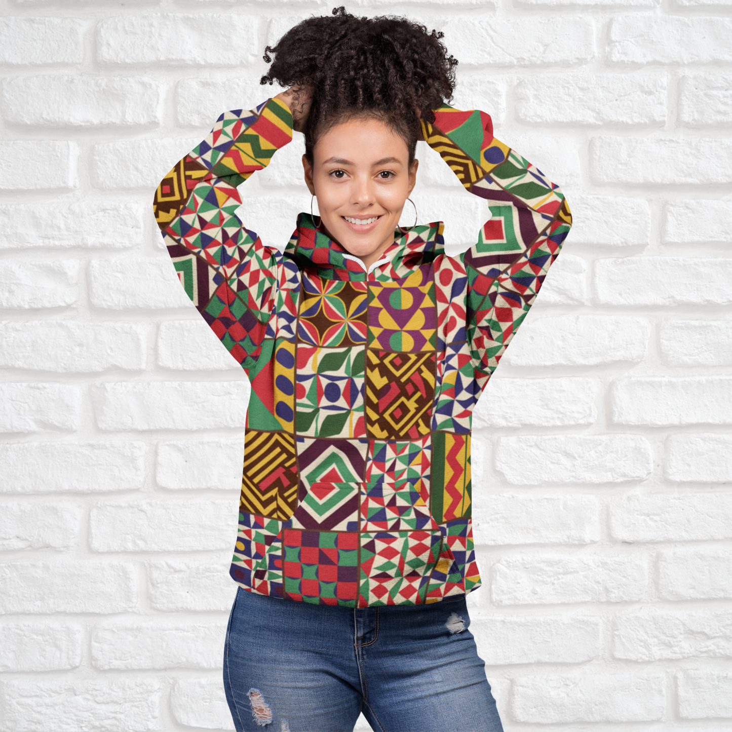 Fashion Hoodie -Reflection Design