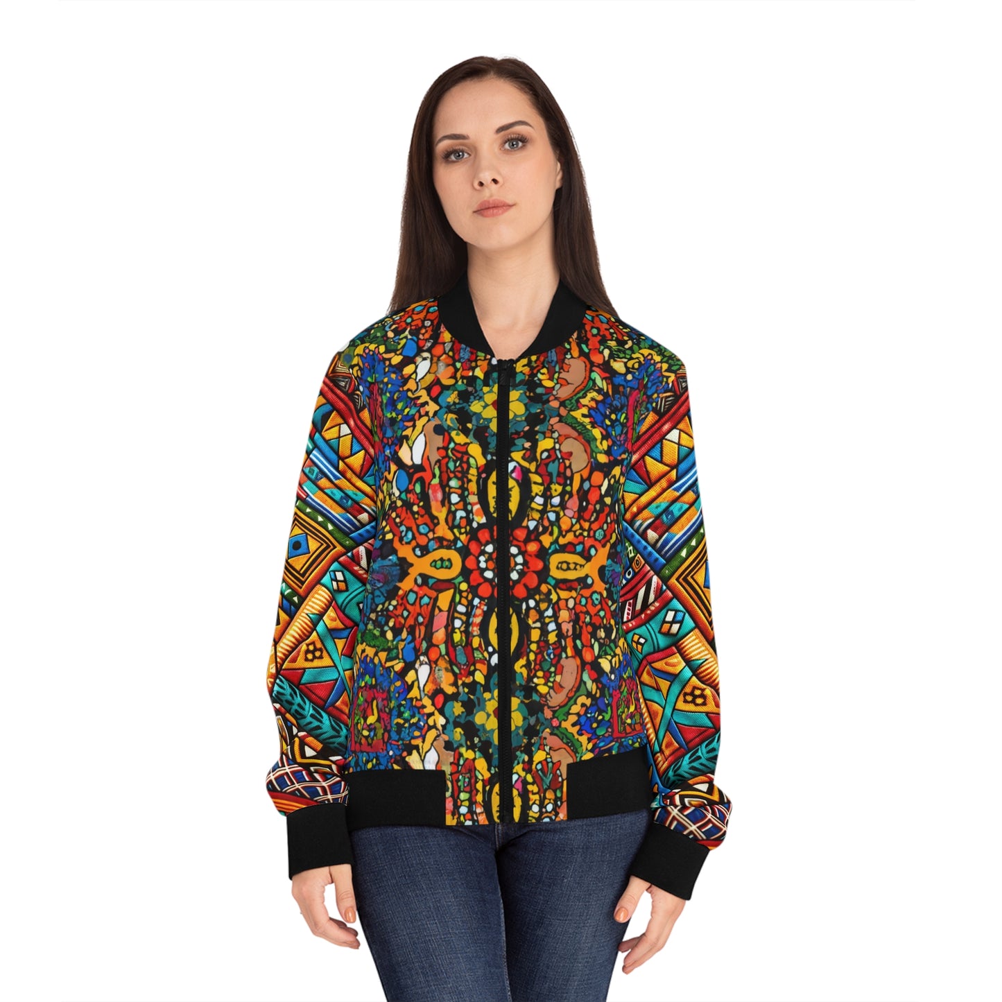 Women's Bomber Jacket - Promise Keeper Design