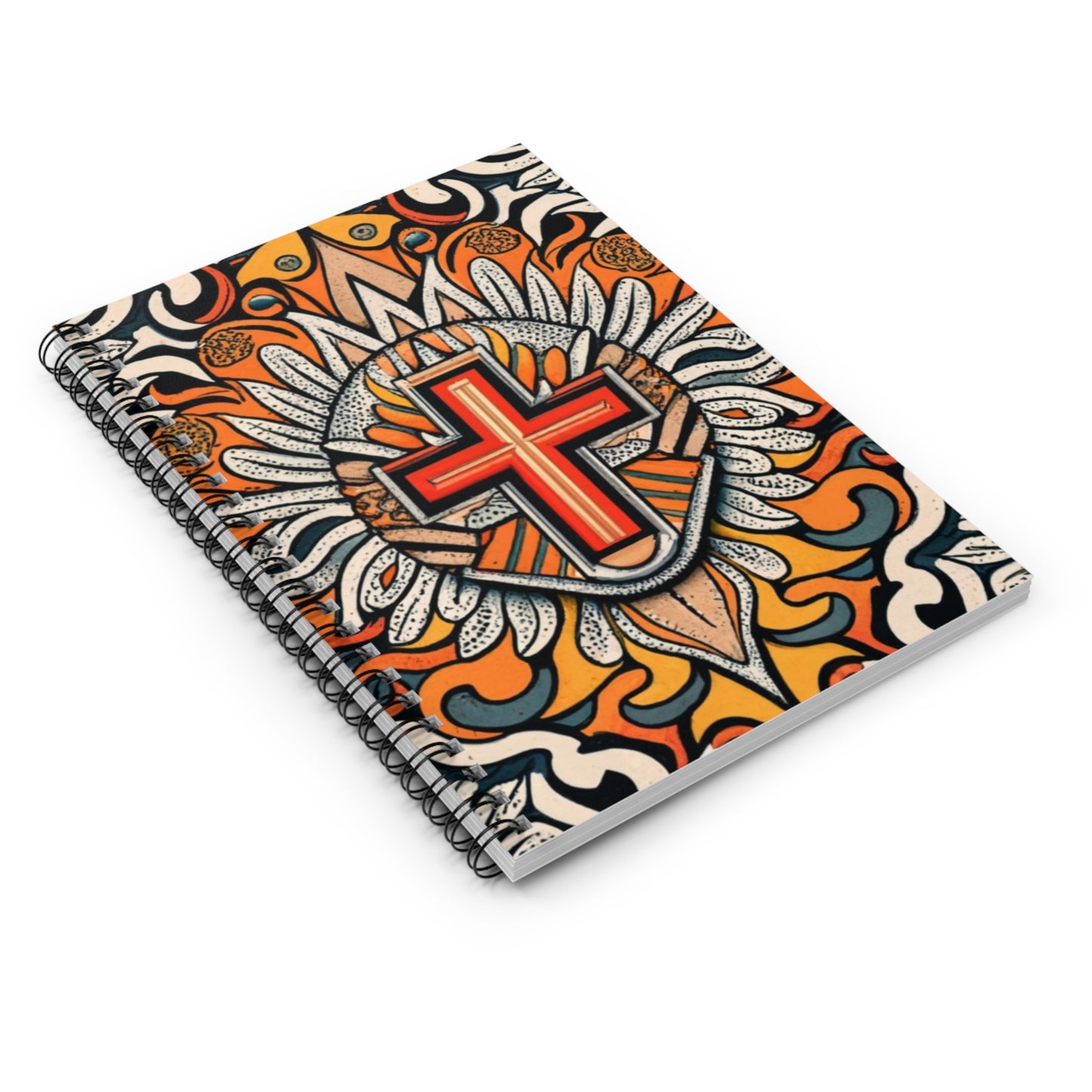 Spiral Notebook Ruled Line - Graça Design