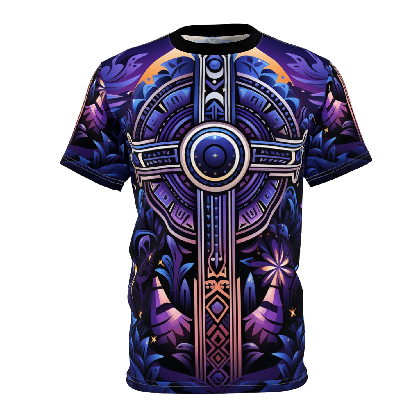 Unisex Cut & Sew Tee (AOP) - Redeemed Design
